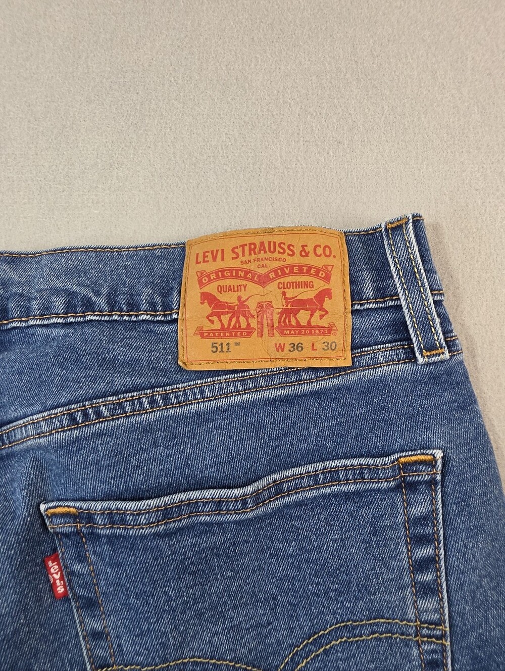 Levi's Men's Jeans 511 - Size 36X30 - Picture 9 of 10